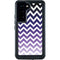 Chevron Purple Ombre Galaxy S24 Waterproof Case